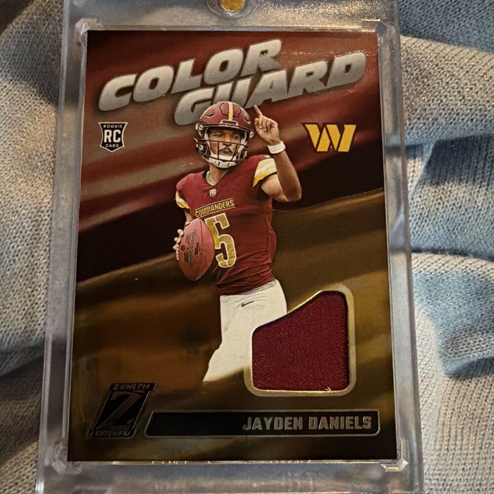 2024 Panini Zenith - Color Guard Jayden Daniels #CG2 Prime /49 (RC)